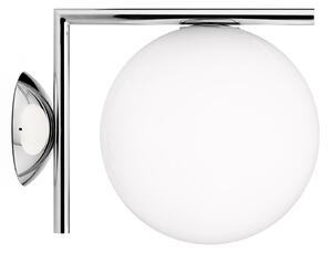 Applique da parete FLOS, IC C/W1, dimmerabile, Metallizzato, Soggiorno, Metallo, Design