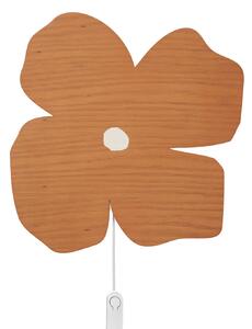 Applique da parete ferm LIVING, Poesie, dimmerabile, Marrone / Ruggine, Camera dei bambini, Legno, Scandinavo