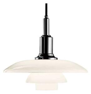 Lampada a sospensione Louis Poulsen, PH 3/2, dimmerabile, Bianco, Soggiorno, Vetro, Design