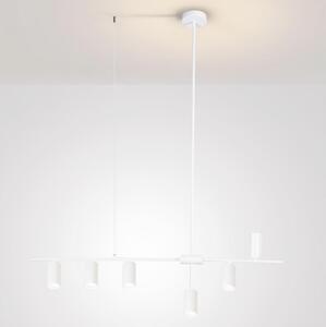 Brilagi - Lampadario sospeso su cavo CRANE 6xGU10/30W/230V bianco