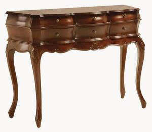 Consolle in legno di mogano fatta a mano Vintage