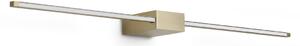 Applique Essence Led 12W Luce Naturale Ottone Dimmerabile Ideal Lux