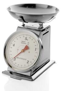 Bilancia da cucina in acciaio inox con capacità di 5 kg - Brandani