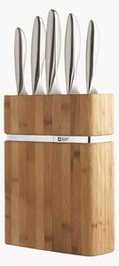 Set di 6 coltelli da cucina con supporto in legno Forme