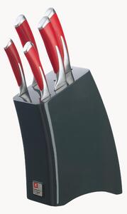 Set di 6 coltelli da cucina con supporto Kyu Fire
