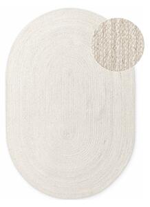 Tappeto color crema in iuta reversibile/tessuto a mano 160x230 cm Braided – Hanse Home