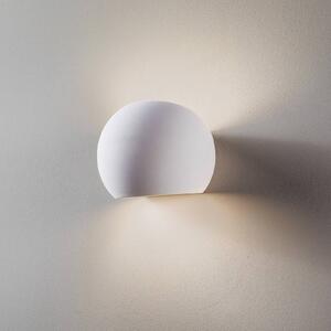 SOLLUX LIGHTING Applique Bullet up/down di ceramica in bianco