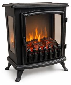 Stufa elettrica - 2000 W - Effetto fiamma 3D