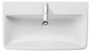 Duravit No.1 lavabo, 1 trou de robinetterie, avec trop-plein, 800x460mm, partie inférieure vitrifiée, 23758000002, 23758000002