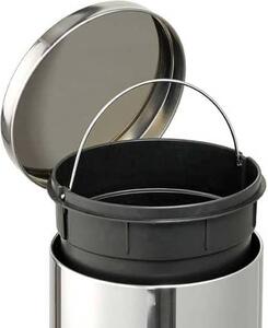 Perfetto Pattumiera a Pedale in Acciaio Inox Capacit 3 Litri colore Inox - 0445