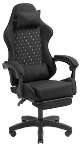 Mars Gaming MGC-X Fabric, Sedia da gioco per computer, 120 kg, Seduta imbottita, Schienale imbottito, 190 cm, Nero