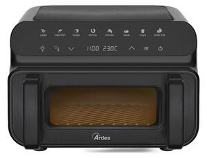 Ardes Friggitrice ad Aria Capacit 10 Litri Potenza 2000 Watt Termostato Regolabile e Timer Digitale colore Nero - ARFRYA12GP FRIGGISANA GRILL