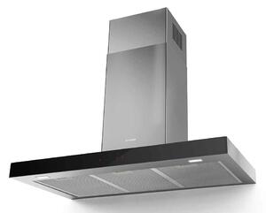 Faber Cappa Cucina Aspirante a Parete Larghezza 60 cm Profondit 45 cm Classe B colore Inox - 325.0617.017 STILO GLASS SMART A60