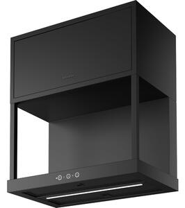 Faber Cappa Cucina Aspirante a Parete Larghezza 60 cm Classe A colore Nero - 335.0706.645 MODULAR F60 BK MATT