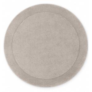 Tappeto rotondo grigio in misto lana tessuto a mano ø 150 cm Kivi – Villeroy&Boch