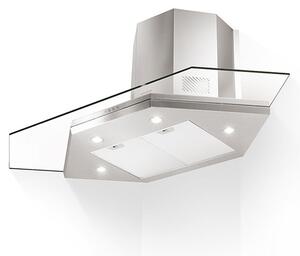 Faber Cappa Cucina Aspirante ad Angolo Larghezza 90 cm Profondit 96 cm Classe C colore Inox - 325.0537.824 PREMIO ANGOLO/SP X/V A90