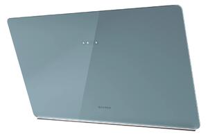 Faber Cappa Cucina Aspirante a Parete Larghezza 80 cm Classe B colore Blu Polvere - 330.0615.675 GLAM LIGHT ZERODRIP DB