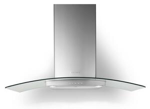 Faber Cappa Cucina Aspirante a Parete Larghezza 90 cm Profondit 47 cm Classe C colore Inox - 325.0617.051 RAY SRM LED X/V NS A90