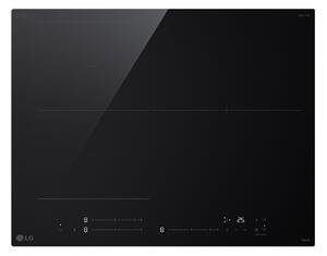 Lg Piano Cottura a Induzione 4 Fuochi Larghezza 60 cm in Vetroceramica colore Nero - CI5Z2423BN.CBKQEUZ