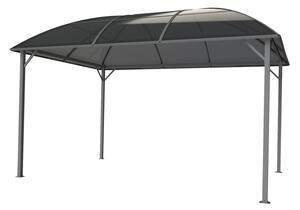 Gazebo in metallo Dominican 3x4 Garden Point antracite