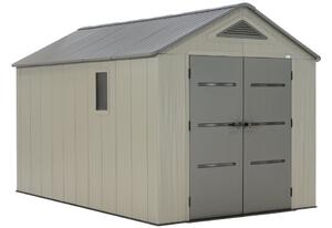 Casetta per attrezzi in plastica Boston 2,5 x 3,78 m CoverTech grigio