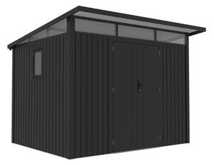 Casetta per attrezzi in metallo Odda 2,9 x 2,5 m CoverTech antracite