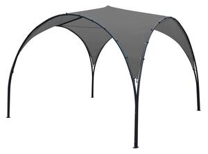Padiglione da giardino moderno Lugo 3,3 x 3,3 m Garden Point antracite