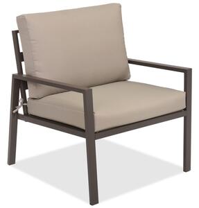 Set di due poltrone Vigo marrone Garden Point