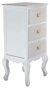 LOUNGY - mobiletto 3 cassetti shabby chic