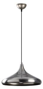 Lampadario argentato con paralume in metallo ø 35 cm Nile – Opviq lights