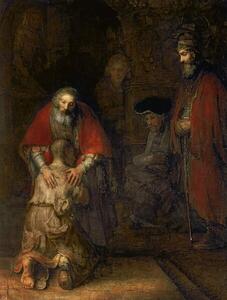 Riproduzione Return of the Prodigal Son c 1668-69, Rembrandt Harmensz. van Rijn