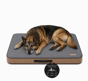 Materasso ortopedico per cani, cuccia che allevia le articolazioni XL 110 × 75 cm, grigio