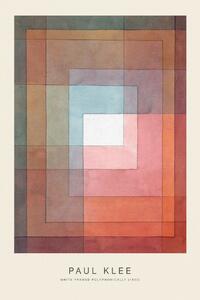 Stampa artistica White Framed Polyphonically Special Edition - Paul Klee, (26.7 x 40 cm)
