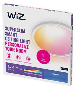 WiZ SuperSlim plafoniera LED RGBW Ø54cm bianco