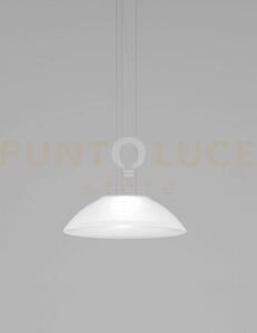 Infinita sospensione 53 bianco satinato e bianco opaco 1 l22gg led 
