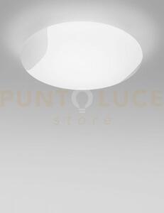 Lio plafoniera applique 50 cristallo bianco bianco opaco 2 luci att