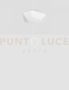 Modulor plafoniera applique m bianco satinato e bianco opaco 1 luce