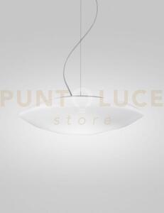 Modulor sospensione g bianco satinato e bianco opaco 2 luci attacco
