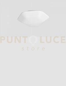 Modulor plafoniera applique g bianco satinato e bianco opaco 2 luci