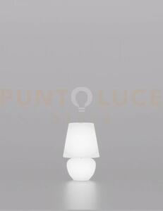 Naxos lampada da tavolo mn bianco satinato e bianco lucido 1 luce a