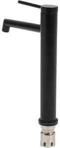 Miscelatore per lavabo monocomando - Montaggio a incasso - Corpo in ottone - Con aeratore - Bocca erogatore verticale - Adatto per lavabi da appoggio