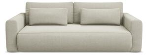 Divano beige allungabile/con contenitore 238 cm Kapua – Makamii