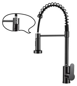 Sistema doccia UnboxG in finitura gunmetal con display digitale della temperatura, soffione a pioggia, doccetta manuale, getto sedile, 4 tipi di getto, rivestimento PVD