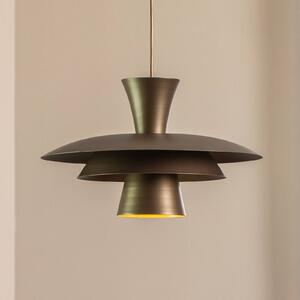 Lampada a sospensione Plato Luminex, dimmerabile, Alluminio / Grigio / Zincato, Soggiorno / Sala da pranzo, Metallo, Moderno, Lampada a sospensione
