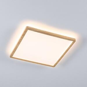Paulmann Plafoniera soffitto Atria Shine, Legno chiaro, Studio / Ufficio, Plastica, Moderno, Plafoniera