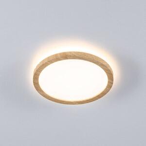 Paulmann Plafoniera soffitto Atria Shine, Legno chiaro, Studio / Ufficio, Plastica, Moderno, Plafoniera