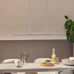 Paulmann Lampada a sospensione Lento, dimmerabile, Cromo / Argento, Soggiorno / Sala da pranzo, Alluminio, Moderno, Lampada a sospensione