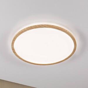 Paulmann Plafoniera soffitto Atria Shine, Legno chiaro, Studio / Ufficio, Plastica, Moderno, Plafoniera