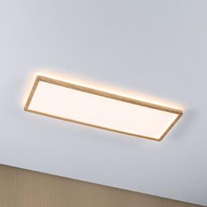 Paulmann Plafoniera soffitto Atria Shine, Legno chiaro, Studio / Ufficio, Plastica, Moderno, Plafoniera
