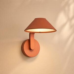 Applique da esterni Capelo Lindby, Terracotta, Alluminio, Moderno, Applique da esterni